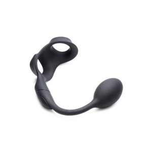 XR Alpha Pro 10X P Bomb Cock and Ball Ring With Anal Plug BondageBox UK