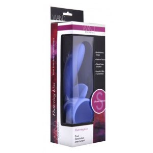 XR Wand Essentials Fluttering Kiss Dual Stimlation Attachment BondageBox UK