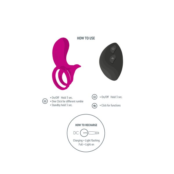 Xocoon Couples Stimulator Ring BondageBox UK