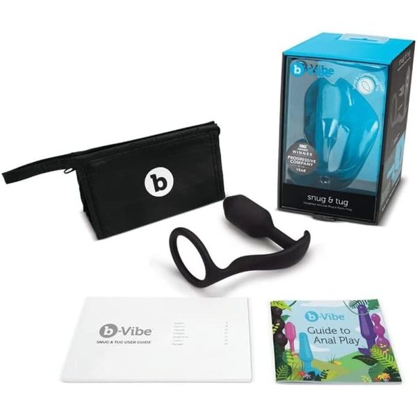 b Vibe Snug And Tug Anal Plug And Cock Ring BondageBox UK