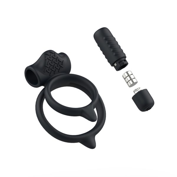 bswish Bcharmed Basic Plus Massaging Dual Cock Ring BondageBox UK