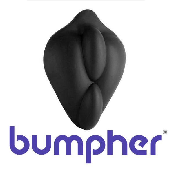 bumpher Dildo Base Stimulation Cushion Black BondageBox UK